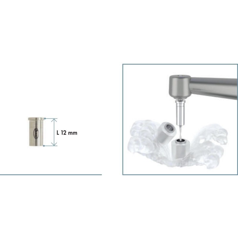 Sleeve guide for mini implant drill TAD device - kit 2 pcs. Sleeve guide for mini implant drill TAD device - kit 2 pcs.