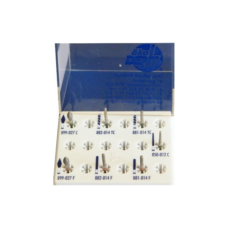 Diamond burs basic orthopedic set Z2 - 7 pcs.