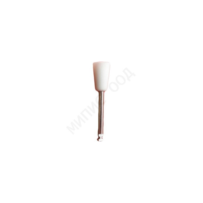 Silicone polisher for composites and glass ionomers, small cup (6.5 x 10)mm Silicone polisher for composites and glass ionomers, small cup (6.5 x 10)mm