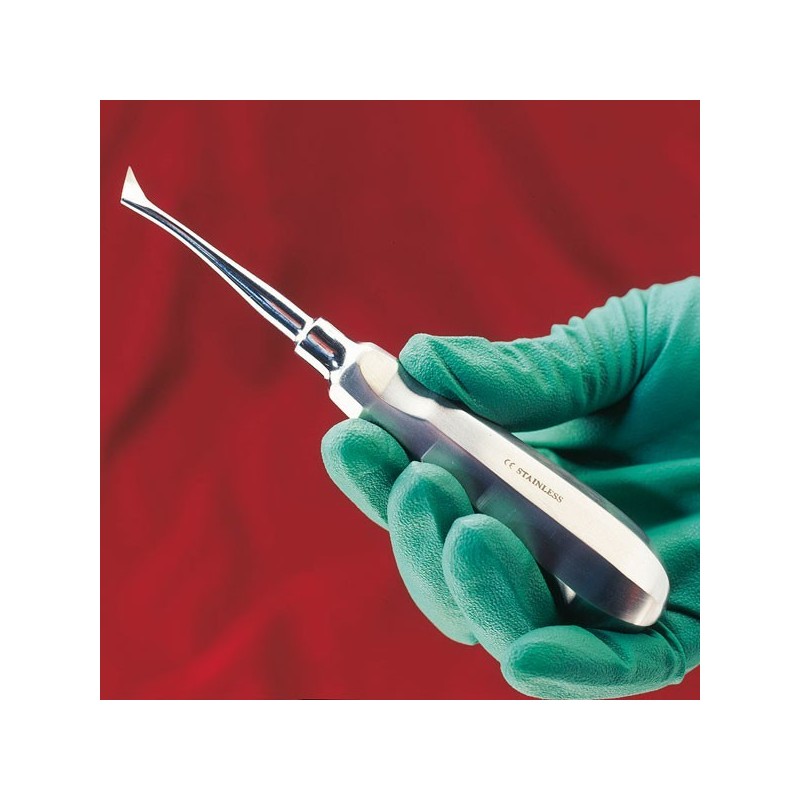 Root elevator lateral, short triangle tip (Plyco)