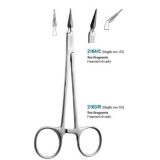 Forceps for root fragments "Stieglitz" - 150 mm