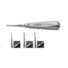 Root elevator - straight with sharp blades "Lussatore"