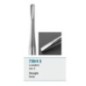 Root elevator - straight with sharp blades "Lussatore"