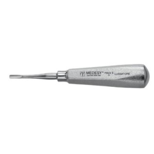 Root elevator - straight with sharp blades "Lussatore"