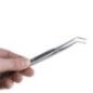 Cotton and dressing tweezers, with crinkle (Pakistan)