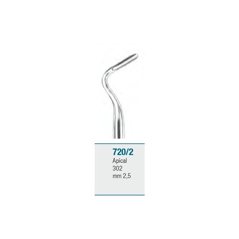 Root elevator - lateral Apical - 2,5 mm