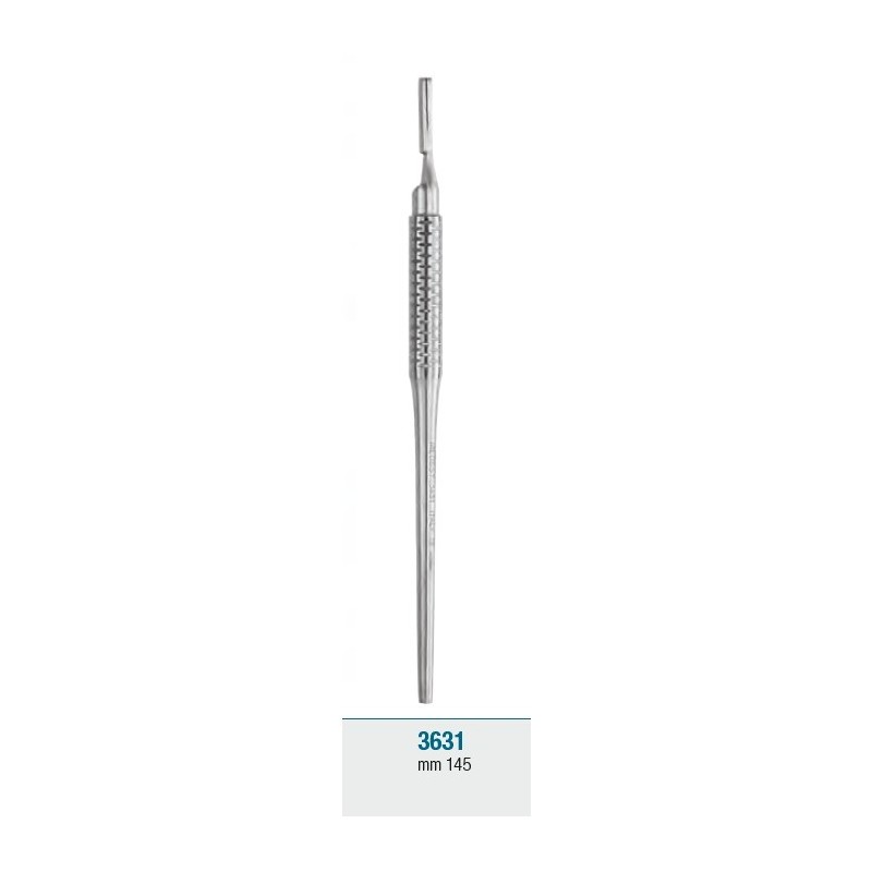 Scalpel handle, cylinder straight - 145 mm