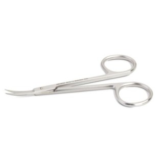 Scissors curved "Iris" - 115 mm