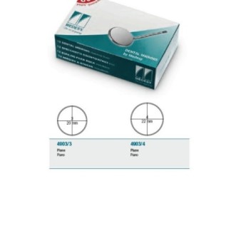 Mouth mirror plane - 1 pc.