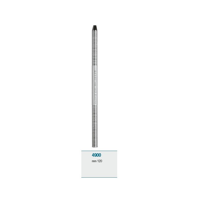 Mirror handle, regular slim cylinder - 120 mm