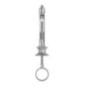 Cаrpule syringe Inox, no ring holder, with aspiration