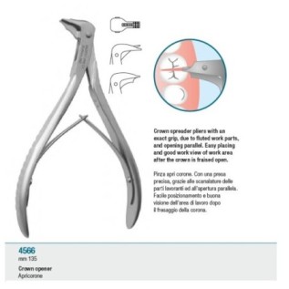 Crown opener, plier - 135 mm