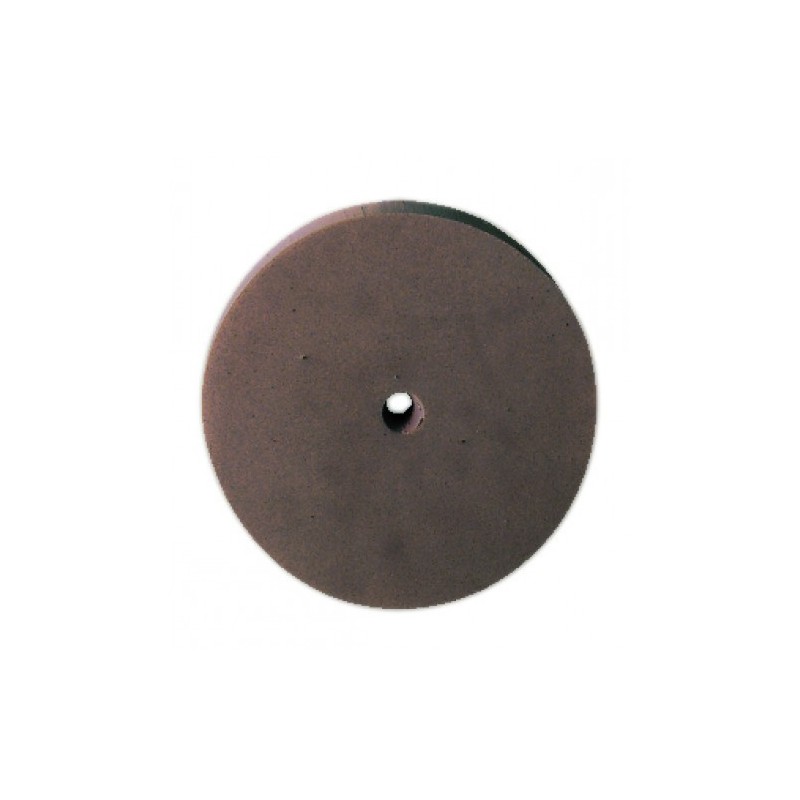 Silicone Polisher "ECOCHROM" - coarse, brown disc (22х3)mm
