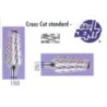 Tungsten carbide cutter blue*1, (ø 6 x 12)mm - HF1760