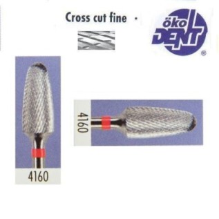 Tungsten carbide cutter red*1, (ø 6 х 14)mm - HF4160