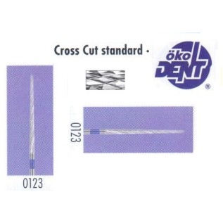 Tungsten carbide cutter blue*1, (ø 2,3 x 14)mm - HF0123