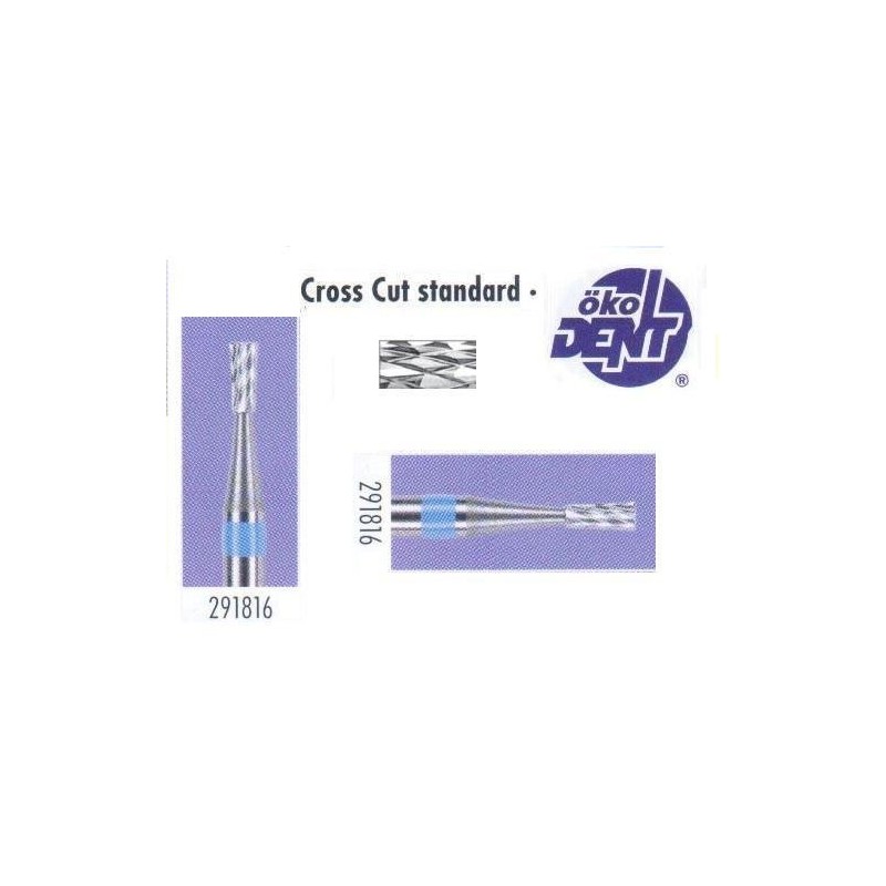 Tungsten carbide cutter blue*1, (ø 1,6 x 4)mm - HF291816