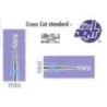 Tungsten carbide cutter blue*1, (ø 1,6 x 4)mm - HF291816