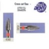 Tungsten carbide cutter red*1, (ø 4 х 10)mm - HF4540