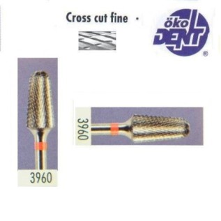 Tungsten carbide cutter red*1, (ø 6 x 12)mm - HF3960