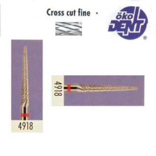 Tungsten carbide cutter red*1, (ø 1,8 х 16)mm - HF4918