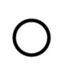 O-ring gasket MK-dent Turbines, standard head, ser. G onwards