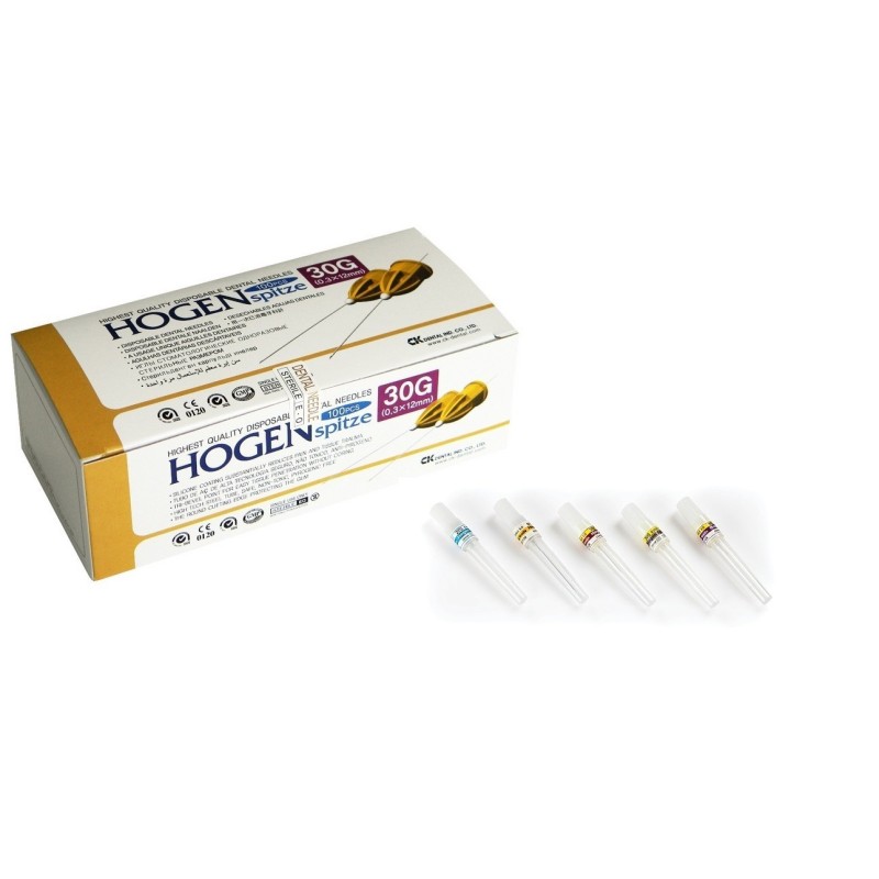Dental needles for carpules.