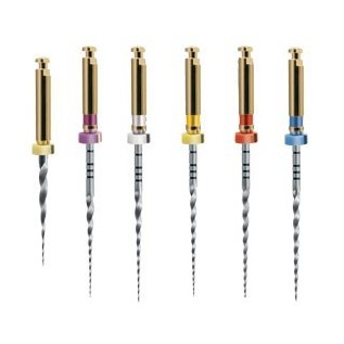 Машинен протейпър NiTi пили Protaper Gold.