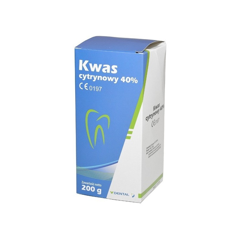Citric acid 40% "Kwas cytrynowy" - 200 g