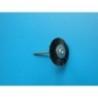 Mounted brush, black synthetic (China)