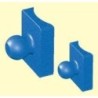 Attachment patrix with vertical part