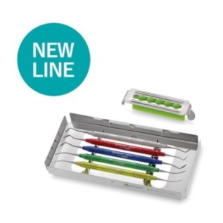 Сет моделажни инструменти (цветни) по Томас - 5 бр.