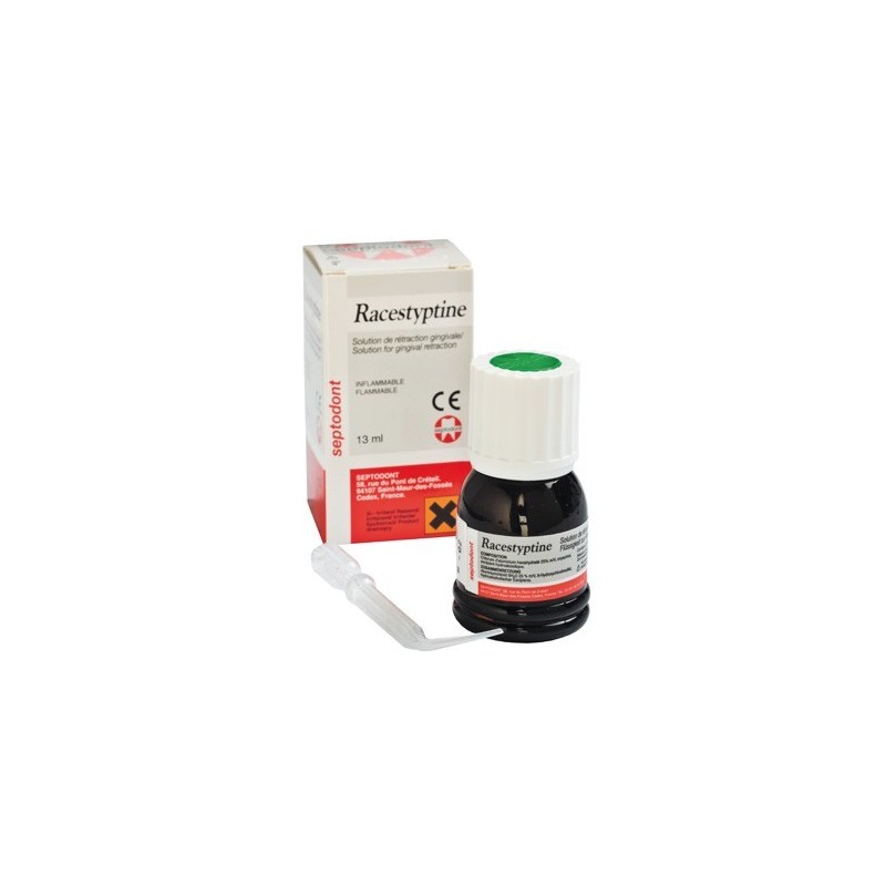 Solution for gingival retraction Racestyptine