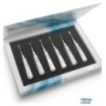Root elevators set with sharp blades "Lussatore" - 6 pcs.