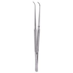 Periodontal rounded and curved tweezers
