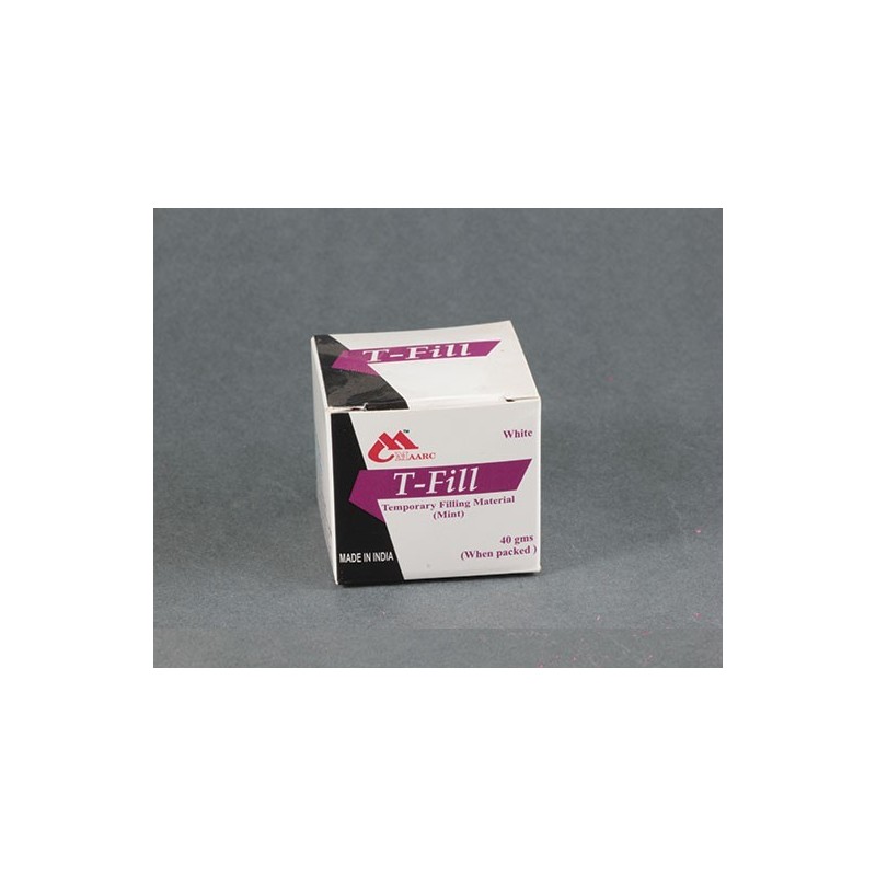 Temporary filling paste, no eugenol T-Fill, white - 40 g (Shiva) Temporary filling paste, no eugenol T-Fill, white - 40 g (Shiva)