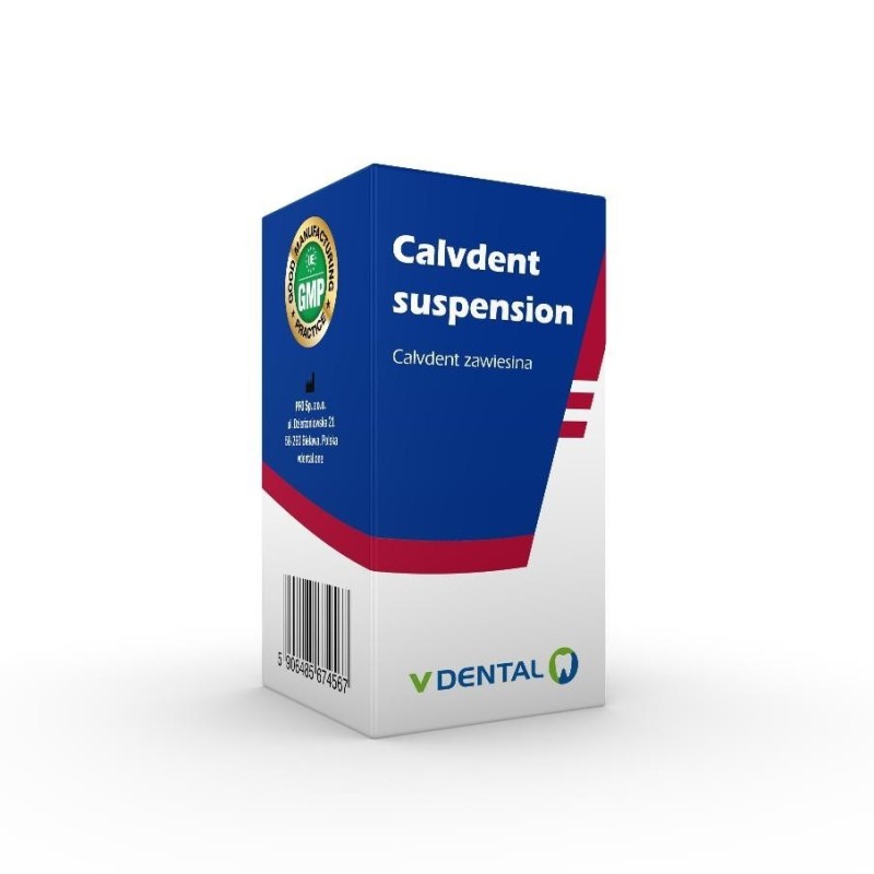 Calcium hydroxide liquid Calvdent suspension - 100 g