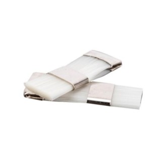 Nylon flat brush for burs
