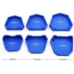 Dental model base seat