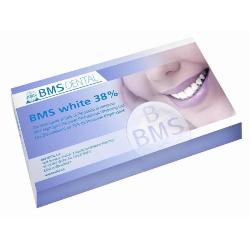 BMS whitening system 38% hydrogen peroxide - 2 patients
