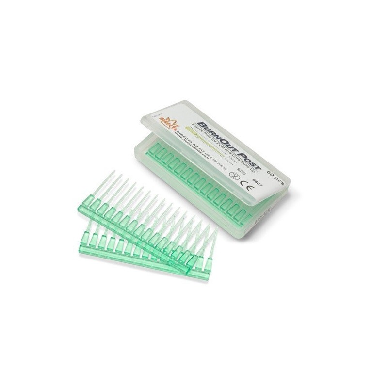 Plastic burn out posts - stick 15 pcs.