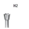 Tungsten carbide bur - inverted cone (handpiece) H2 HP