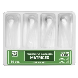 Transparent plastic matrices