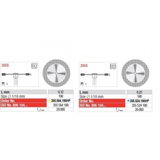 Diamond superflex separating disc, (ø 19 x 0,12)mm