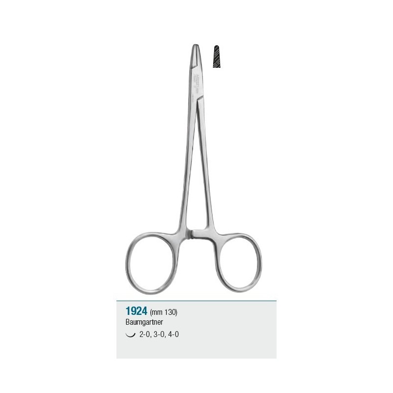 Needle holder "Baumgartner" - 130 mm