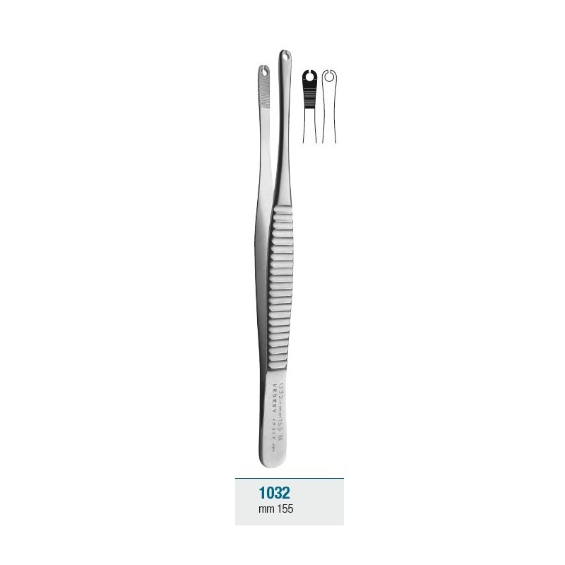 Suture tweezers - 155 mm