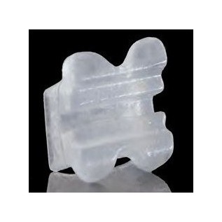 D.B. aesthetic bracket "Logic Line" (sil. copolymer) - single piece
