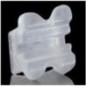 D.B. aesthetic bracket "Logic Line" (sil. copolymer) - single piece