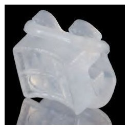 D.B. aesthetic bracket "Logic Line" (sil. copolymer) - single piece
