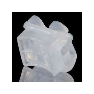 D.B. aesthetic bracket "Logic Line" (sil. copolymer) - single piece